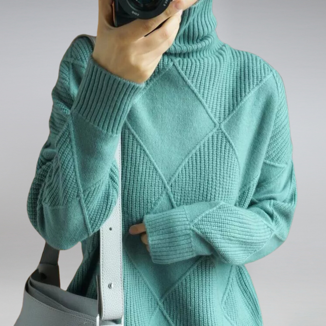 Stylish turtleneck sweaters