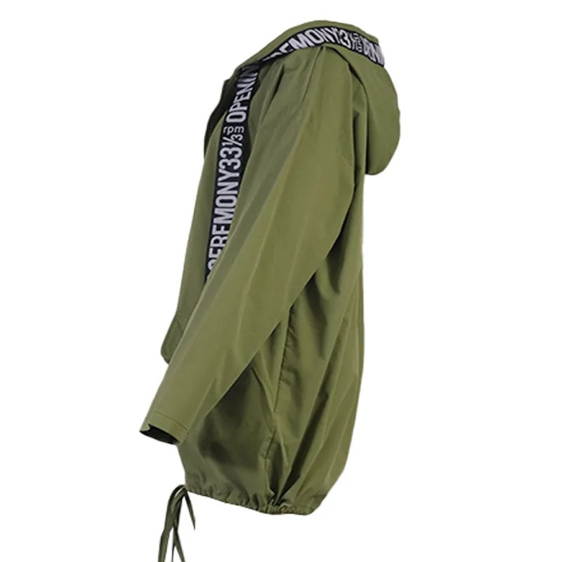 Valenzora | Lässiger Damen-Trenchcoat mit grafischen Details und Vordertaschen