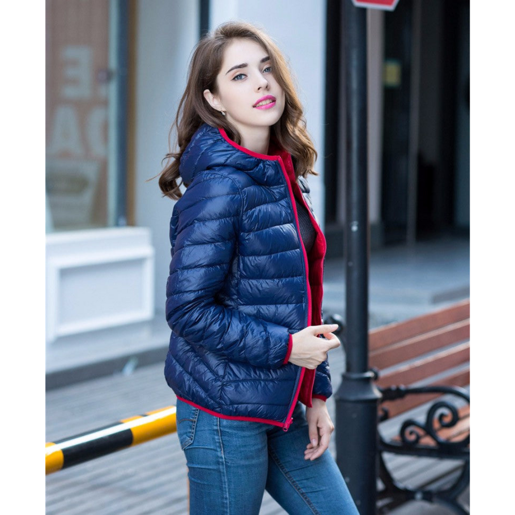 Valenzora | Wende-Daunenjacke für Damen