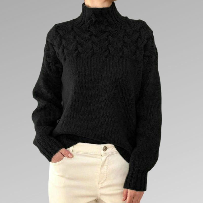 Valenzora | Elegant and warm roll-neck sweater