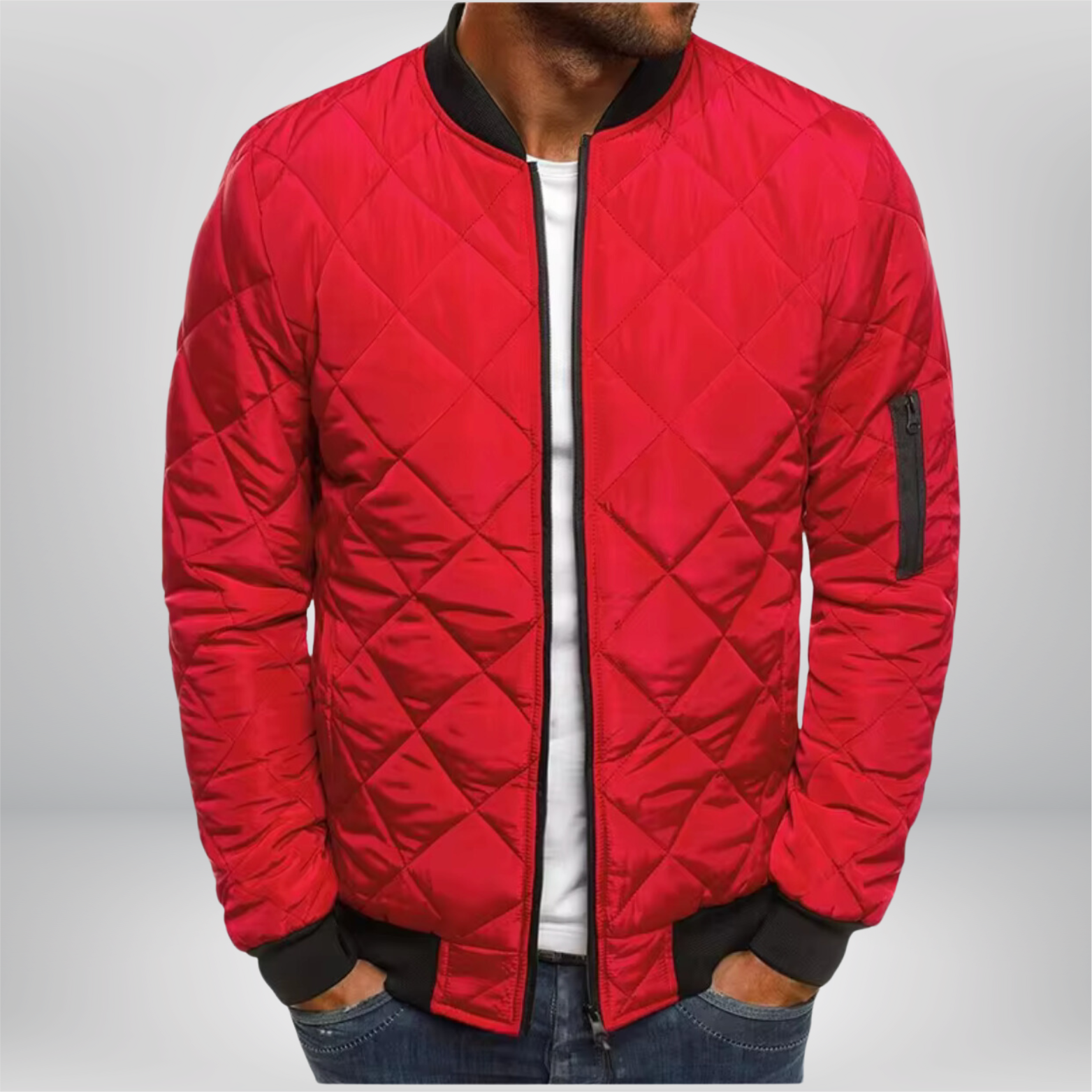 Valenzora | Wattierte Bomberjacke