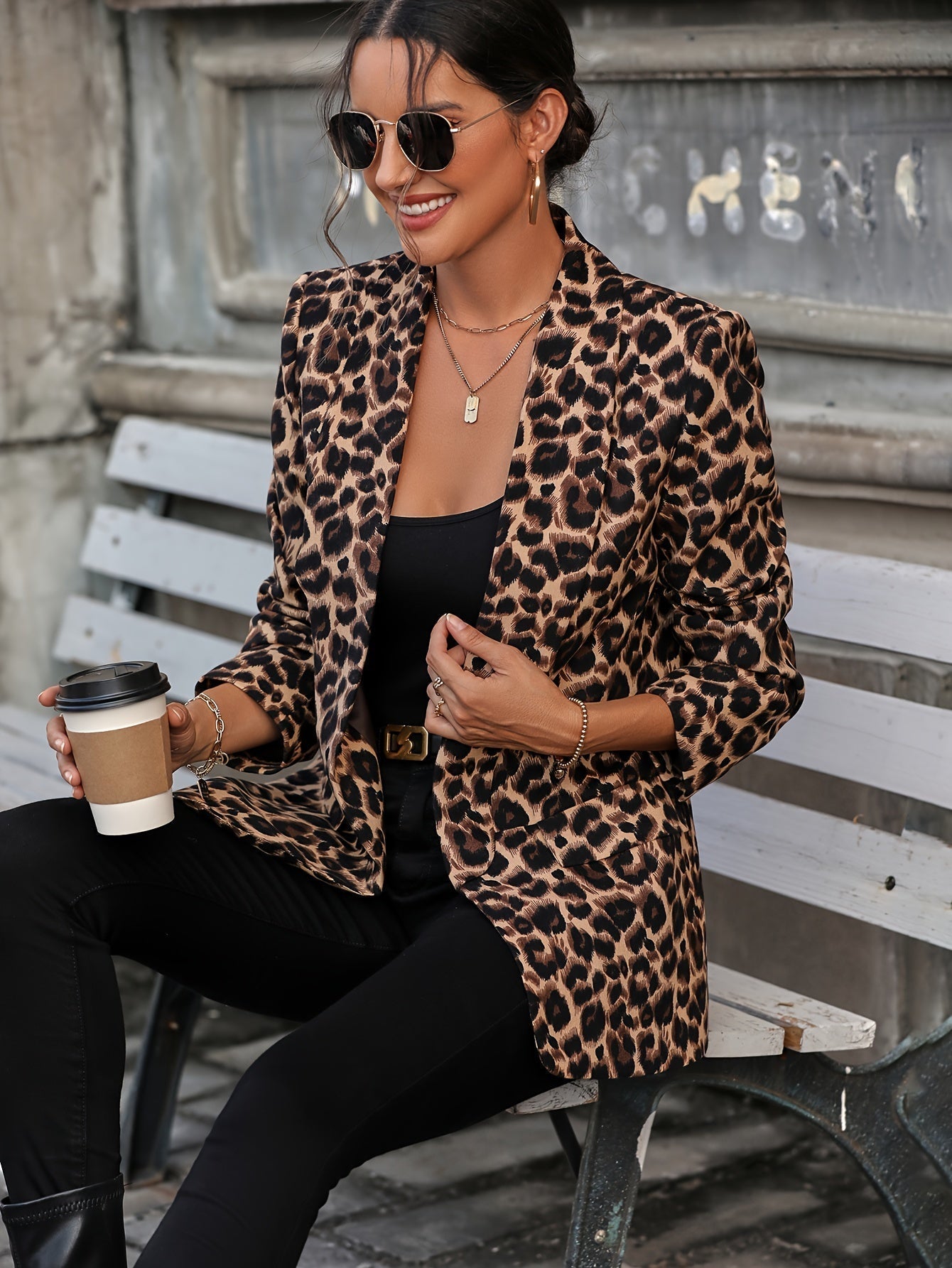 Valenzora | Eleganter Business-Langblazer mit