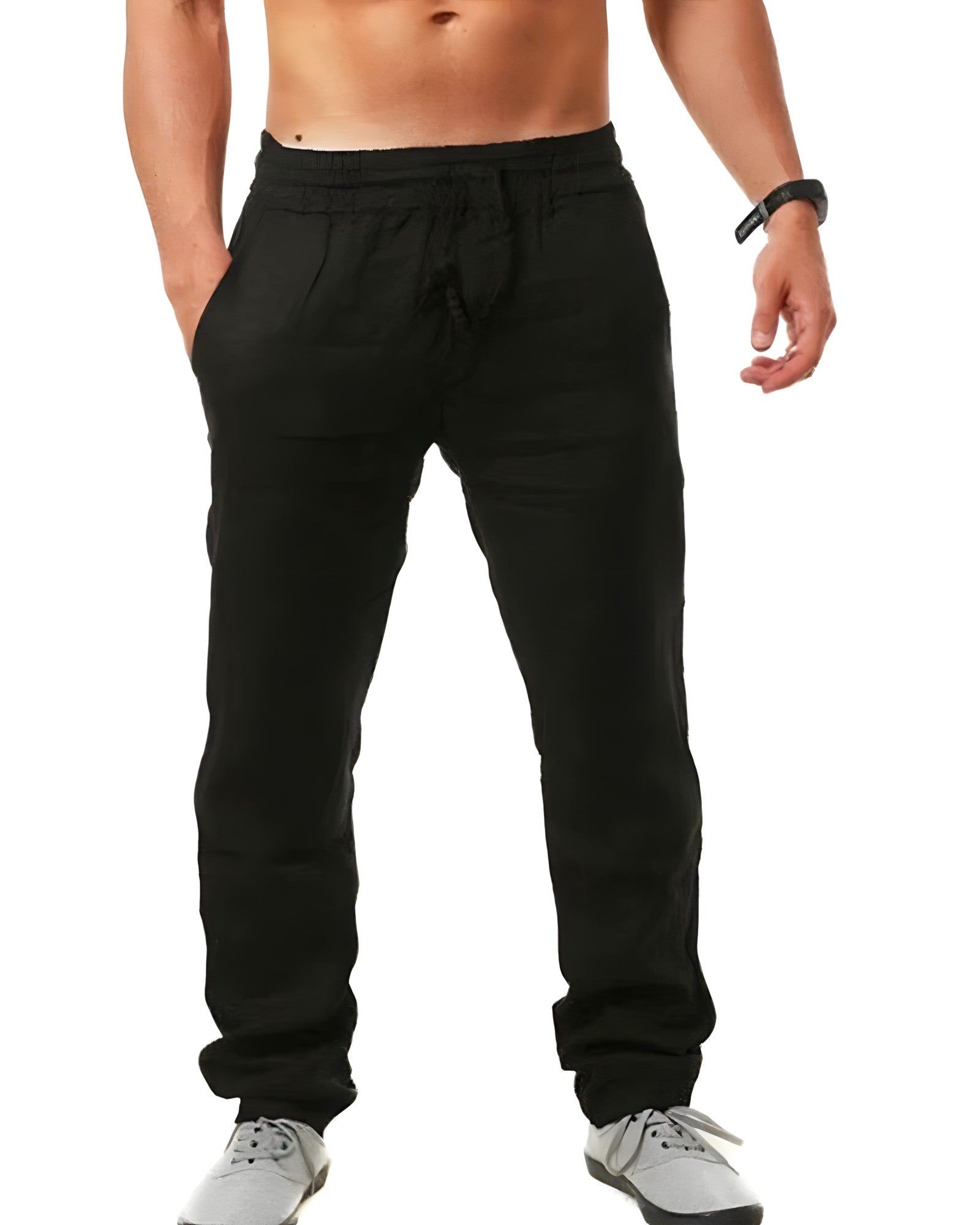 Valenzora | Casual linen trousers