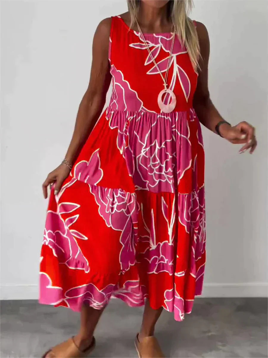 Sleeveless dress for women