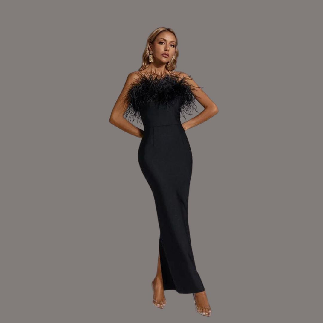 Valenzora | Black evening dress