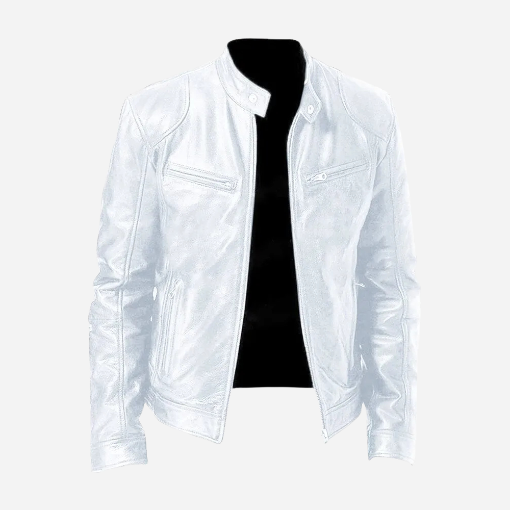 Valenzora | Stylische Motorrad-Lederjacke