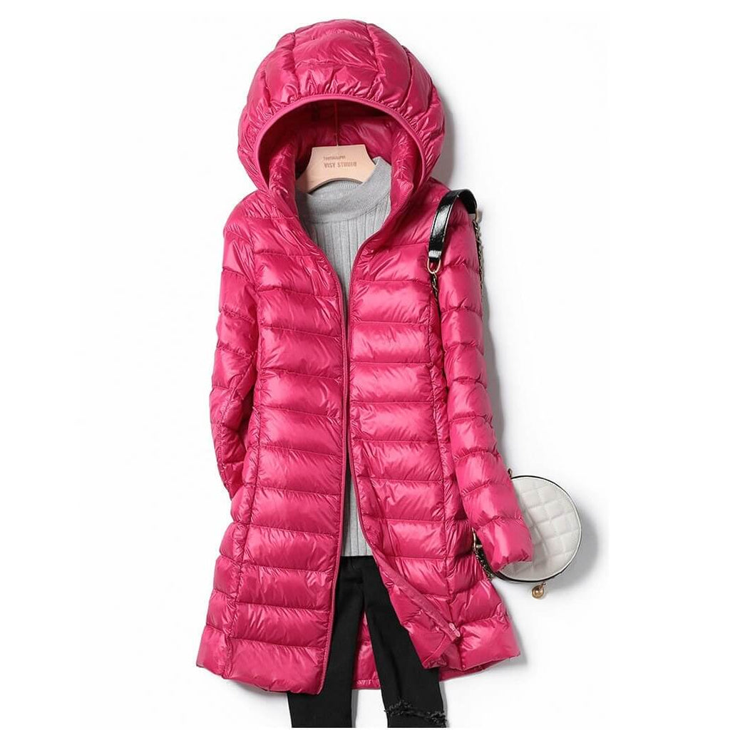 Valenzora | Damenjacke - Steppjacke mit Kapuze