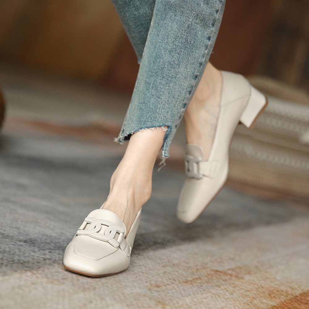 Valenzora | Comfortable shoes with a medium heel and arch support