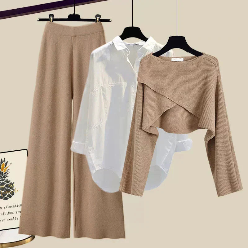 Valenzora | Comfortable three-piece set with long sleeves