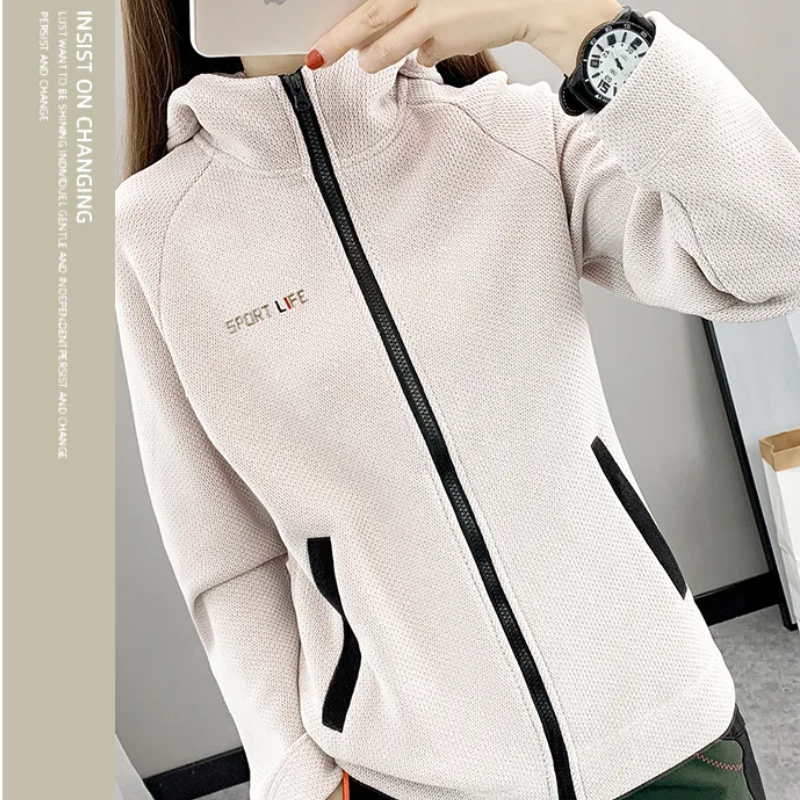 Valenzora | Women's Fleece Jacket, Lightweight and Breathable with Zipper