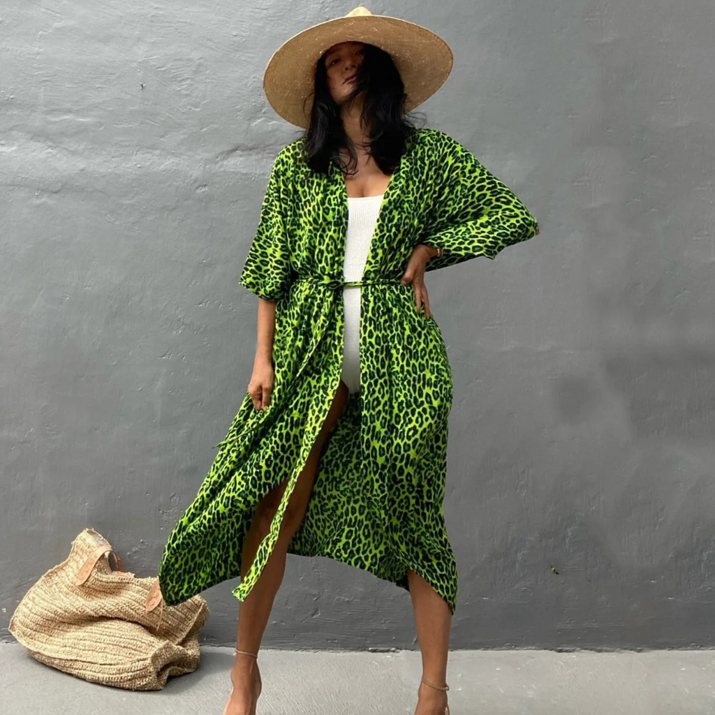 Valenzora | Sommer-Kimono mit Print für Damen