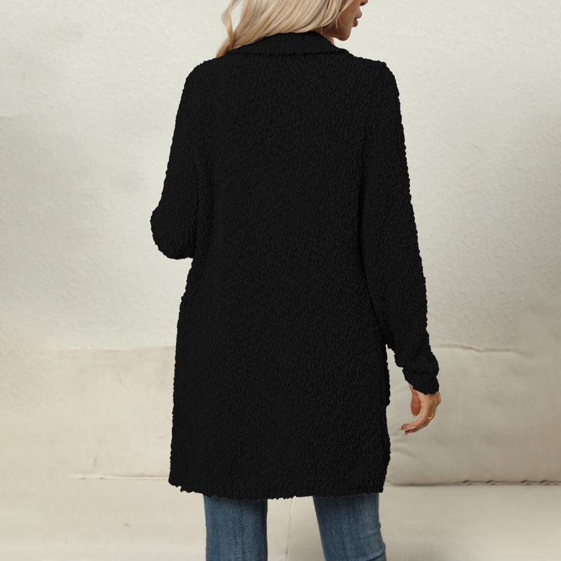 Valenzora | Lässiger einfarbiger Cardigan