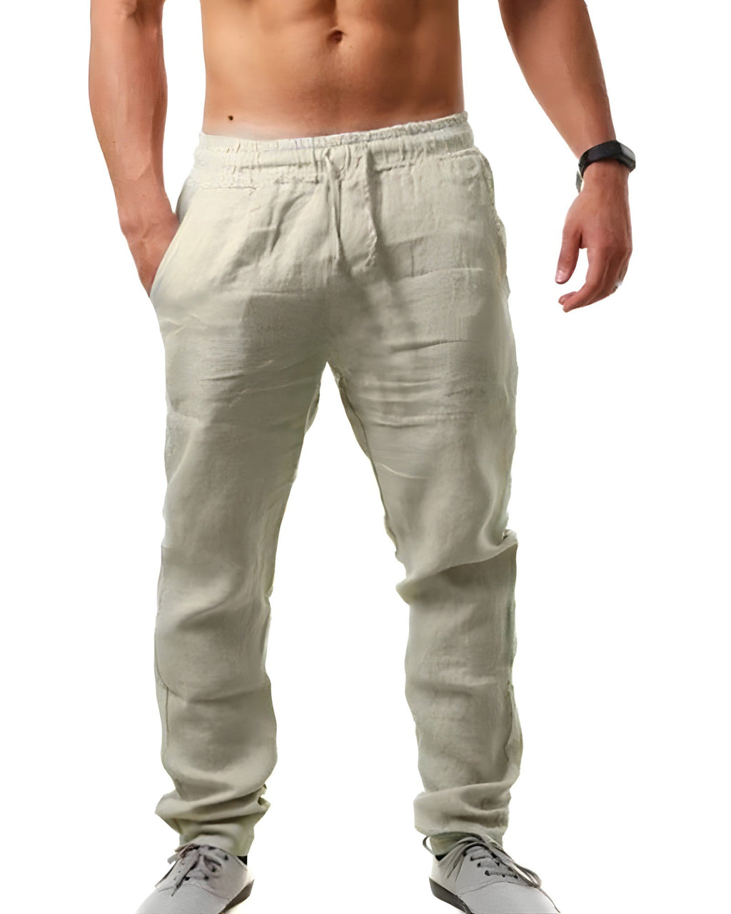 Valenzora | Casual linen trousers