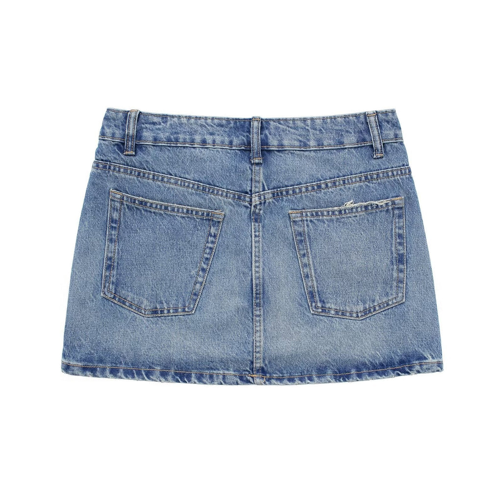 Valenzora | Summer Women's Low Waist Everything Matching Jeans Mini Skirt