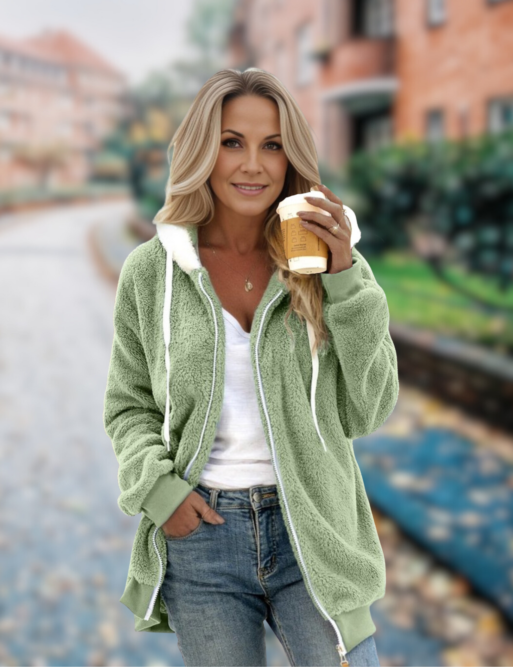 Valenzora Jacket | Comfortable fleece jacket for women
