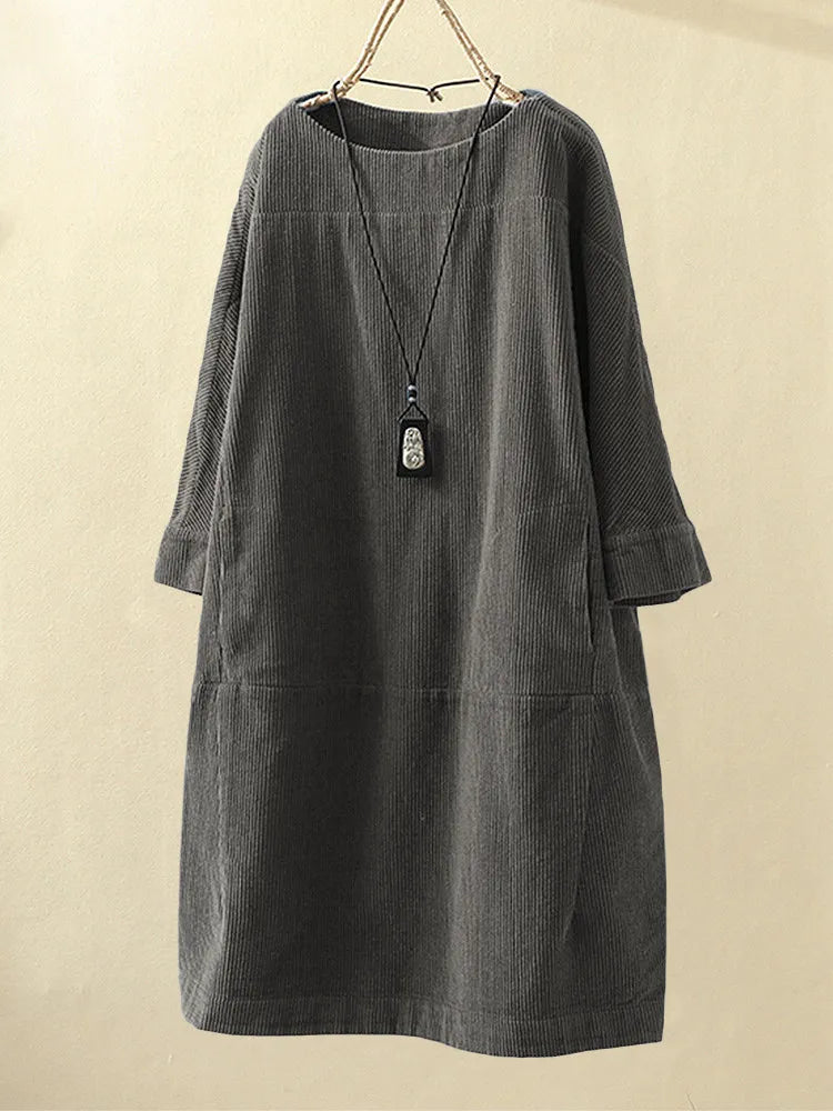 Valenzora | Corduroy dress