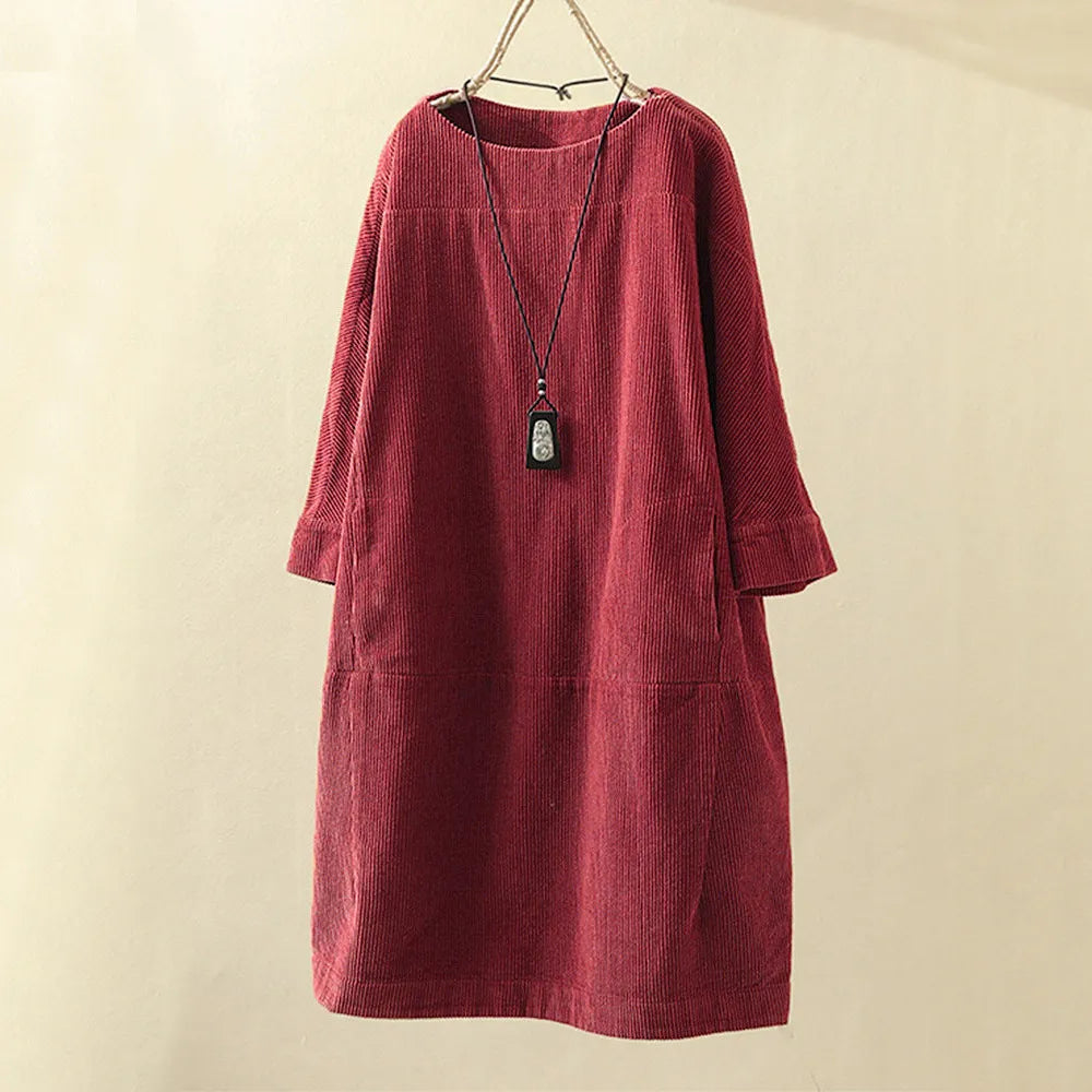 Valenzora | Corduroy dress
