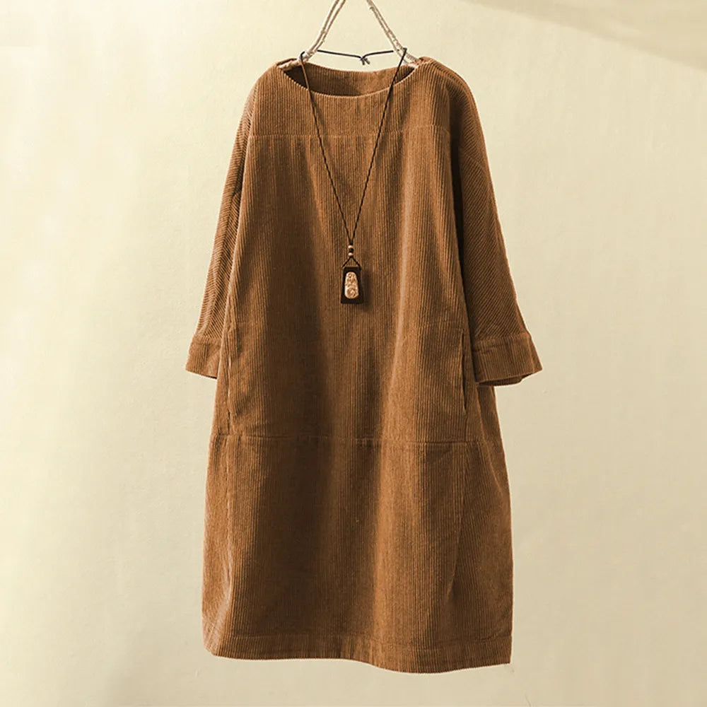 Valenzora | Corduroy dress