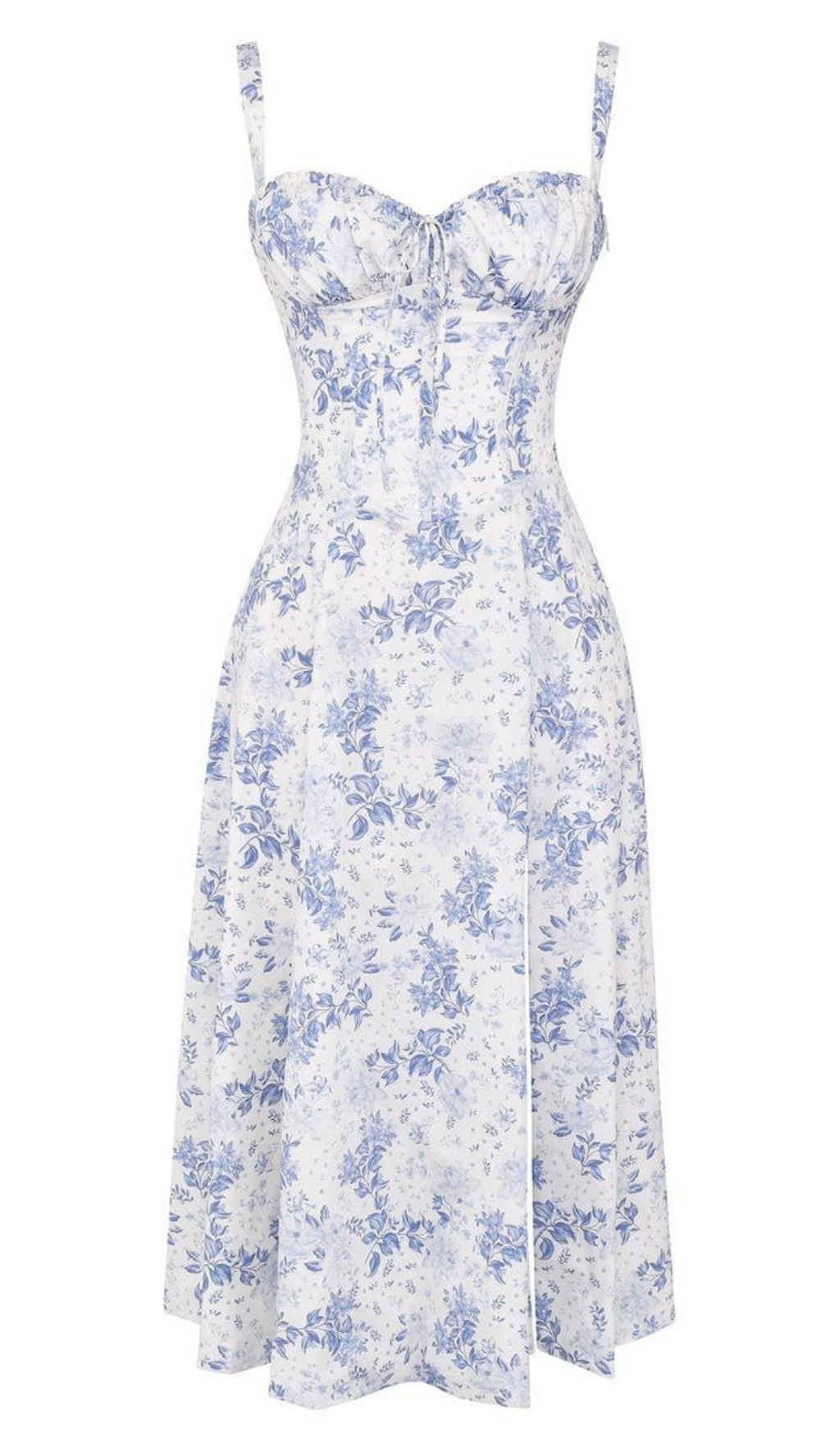 Valenzora | Geblümtes Midikleid für Damen