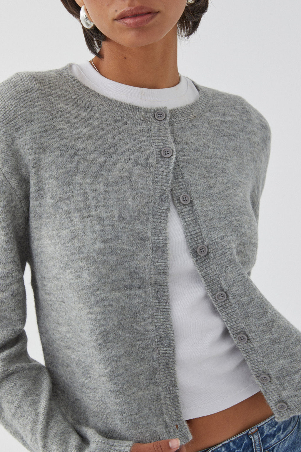Valenzora | Farbenfroher Damen-Cardigan in Unifarben