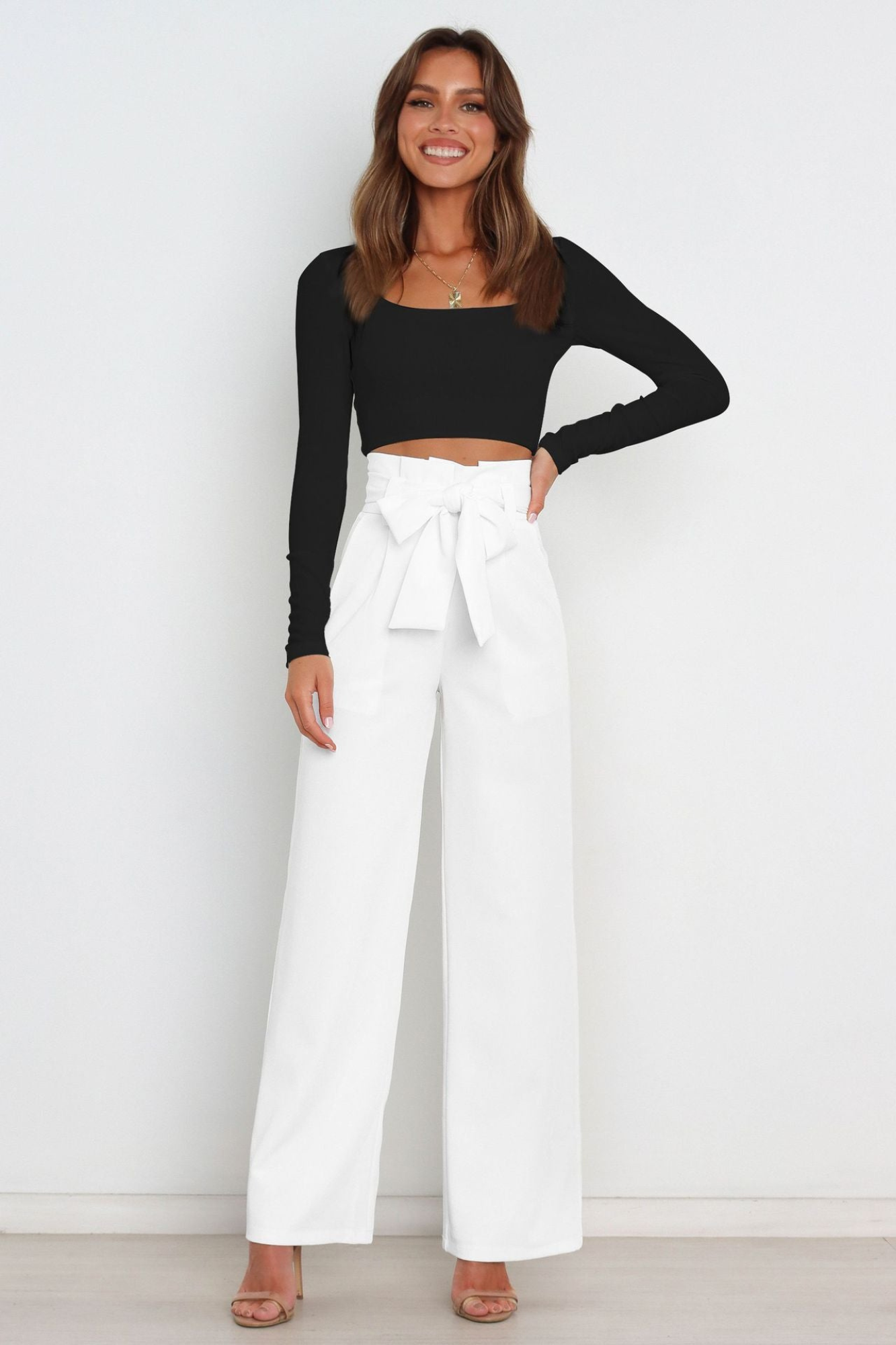 Valenzora | Lange Leinenhose für Damen