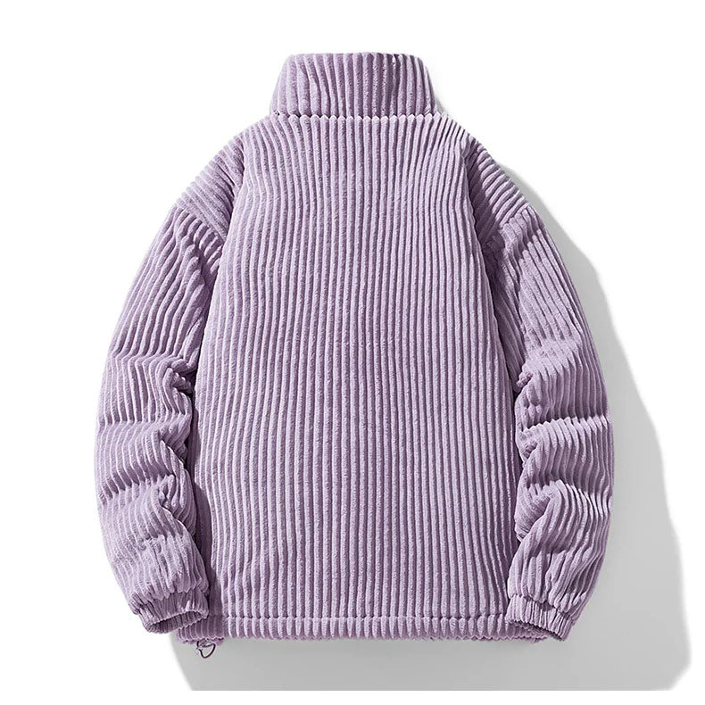 Valenzora | Gesteppte Samt-Cordjacke – Stil & Komfort für Damen