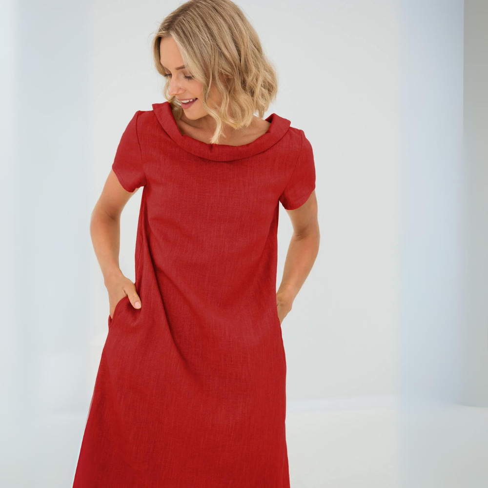 Valenzora | Leinen-Sommerkleid