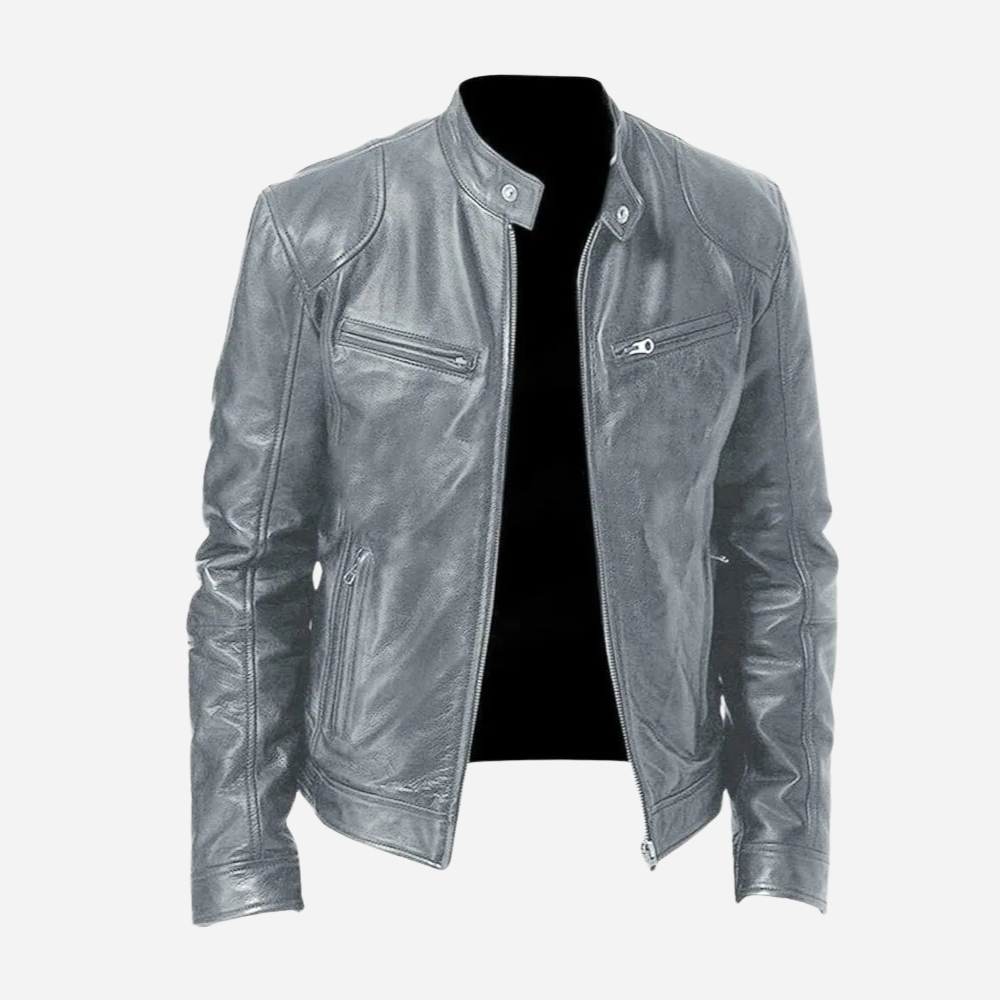 Valenzora | Stylische Motorrad-Lederjacke