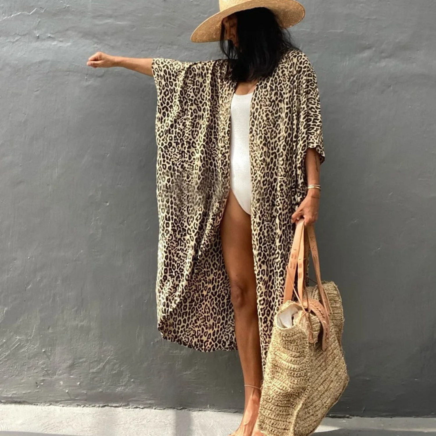 Valenzora | Summer Print Kimono for Women