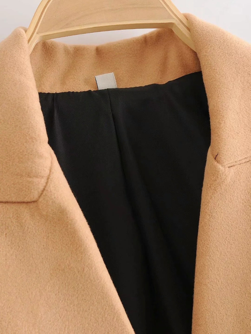 Valenzora | Zweireihige Jacke mit Kapuze