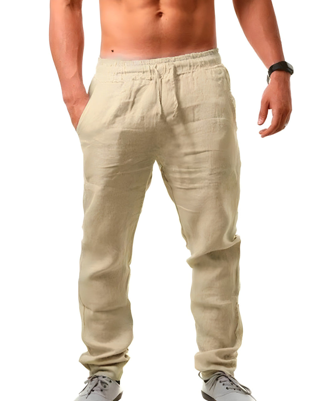 Valenzora | Casual linen trousers