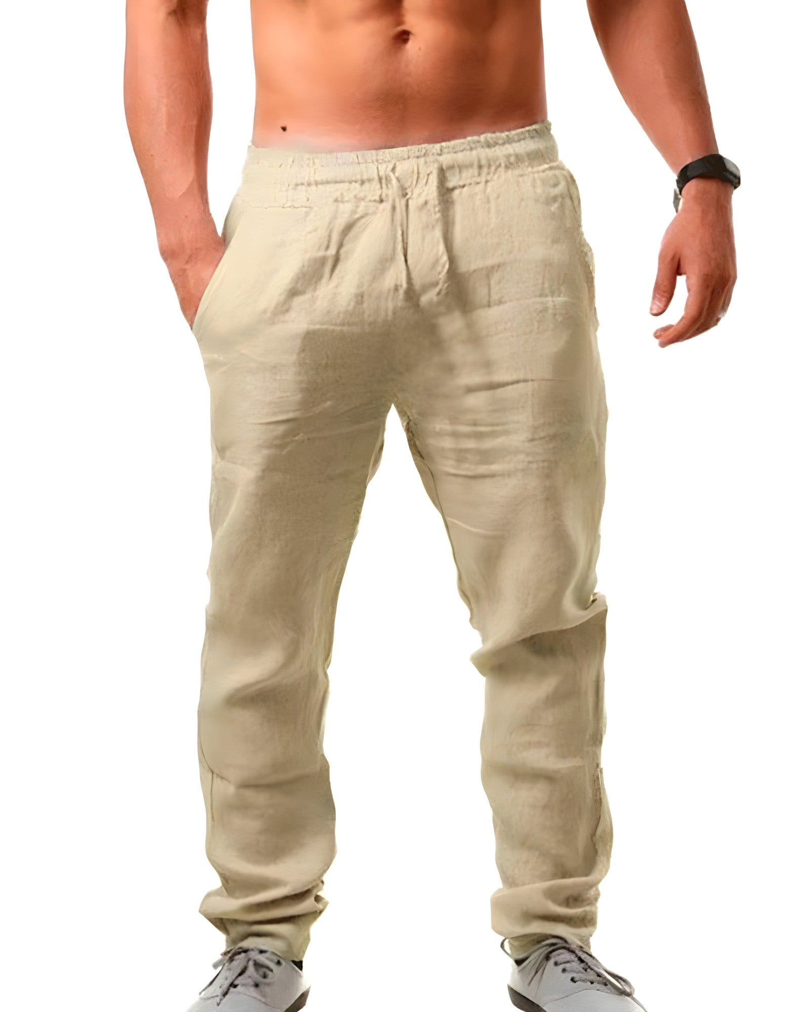 Valenzora | Casual linen trousers