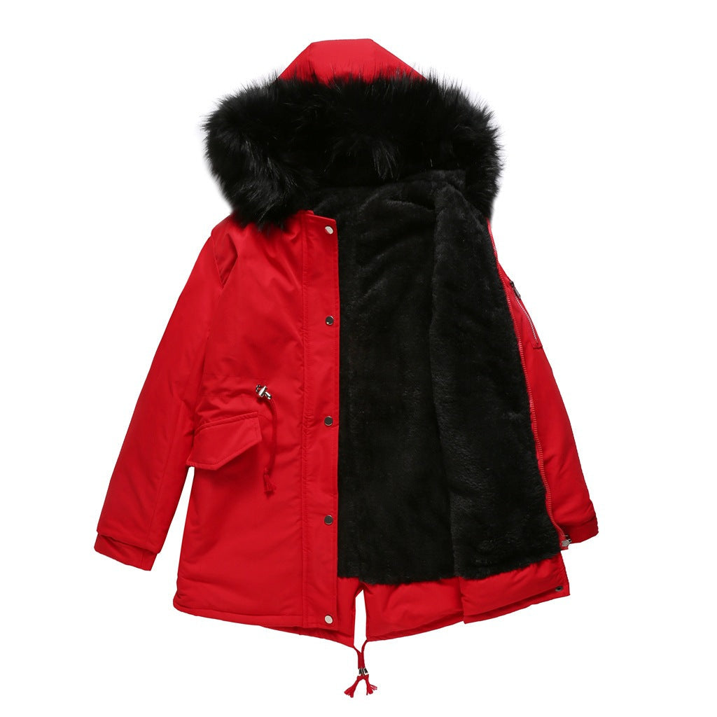 Valenzora | Women's parka with hood and modern design