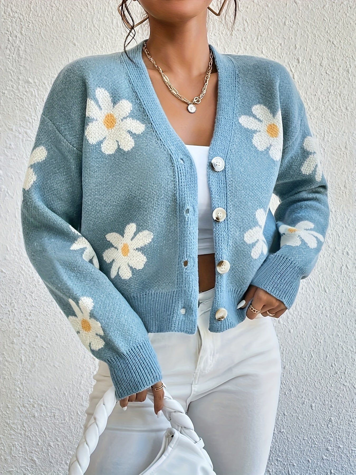 Valenzora | with floral pattern and long sleeves For women