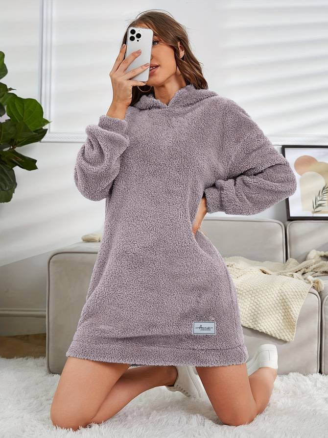 Valenzora | Bequemer Freizeit-Kapuzenpullover für Damen