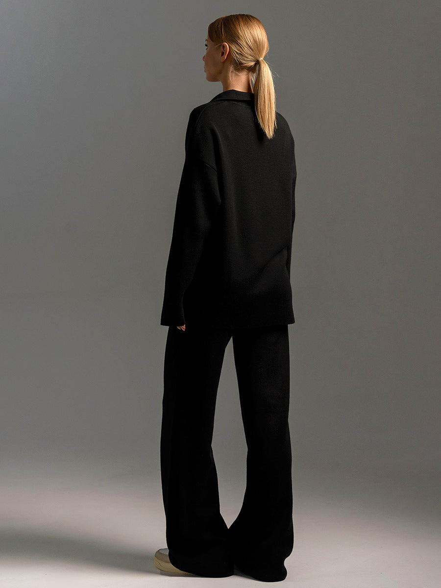 Valenzora | Hose und Strickpullover Set