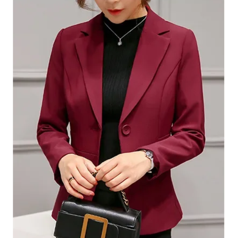 Valenzora | Eleganter Damenblazer mit schmalem Schnitt