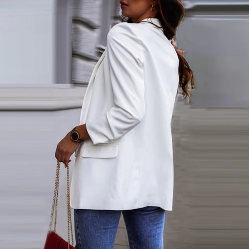 Valenzora | Elegante Damenblazer mit Ein-Knopf-Verschluss, ideal fürs Büro
