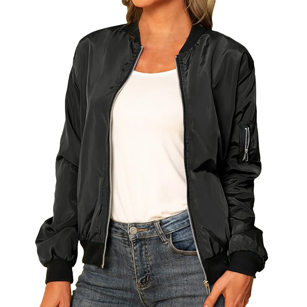 Valenzora | Klassische Freizeit-Bomberjacke für Damen