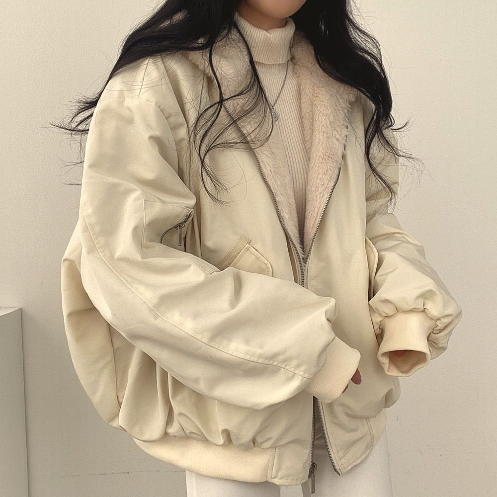 Valenzora Reversible hooded jacket for women
