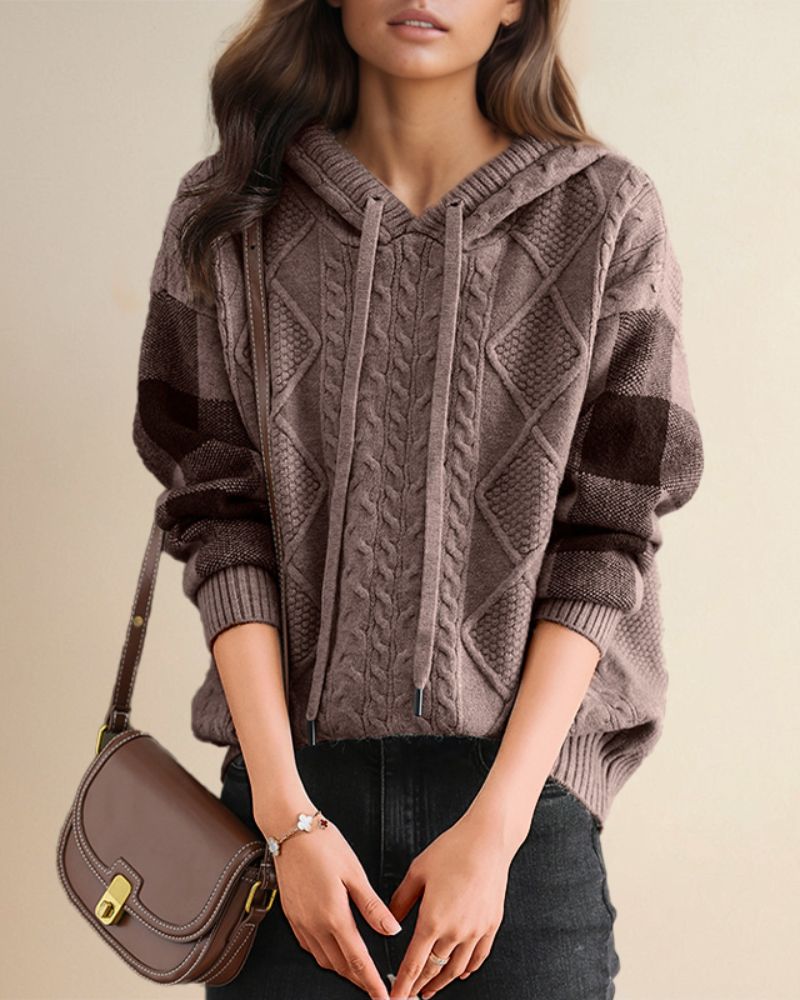 Valenzora | Jacquard Hoodie