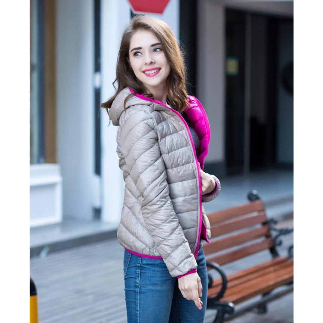 Valenzora | Wende-Daunenjacke für Damen