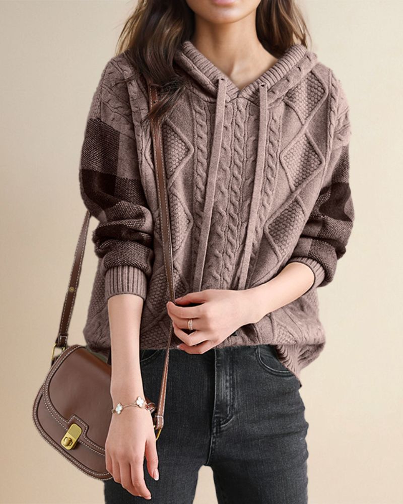 Valenzora | Jacquard Hoodie