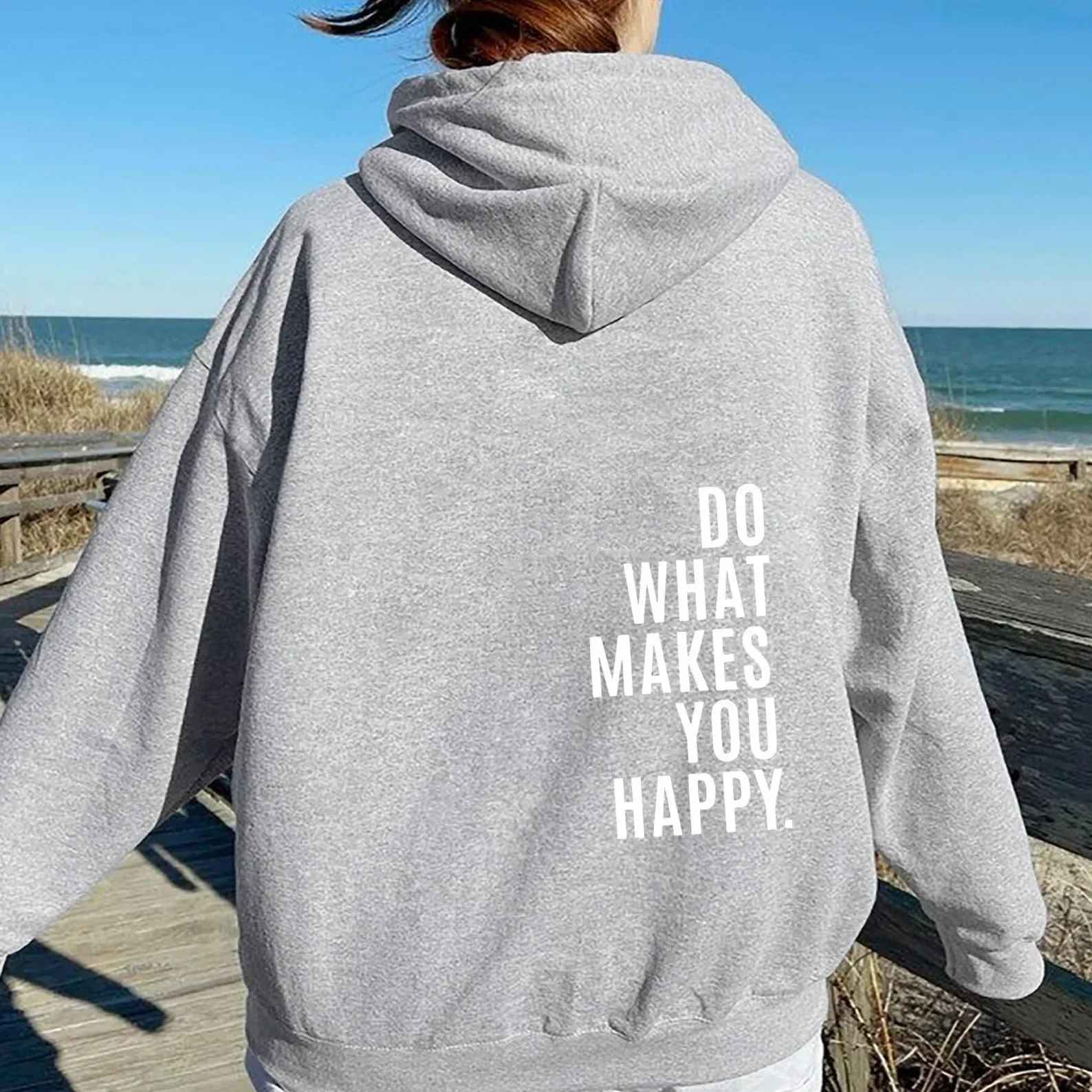 Valenzora – Damen-Kapuzenpullover – Lässiger Streetstyle mit Schriftzug