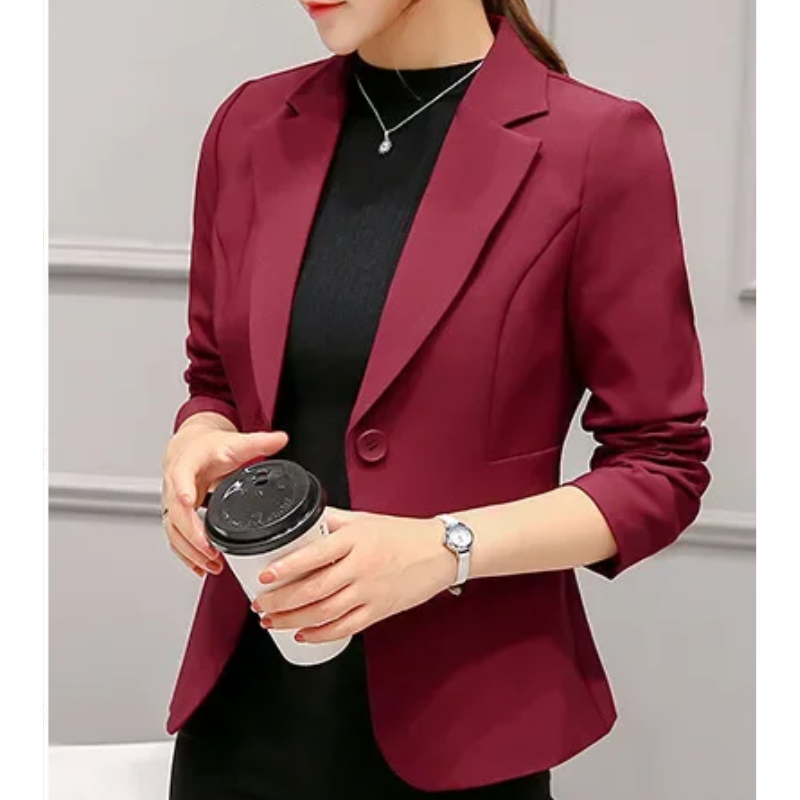 Valenzora | Eleganter Damenblazer mit schmalem Schnitt