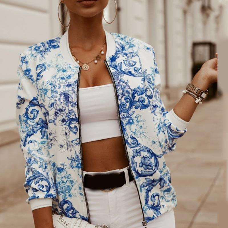 Valenzora Jacket | Vintage elegant mid-length jacket for women