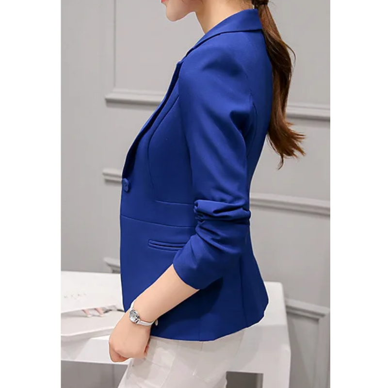 Valenzora | Eleganter Damen-Blazer mit langen Ärmeln. Perfekt fürs Büro.