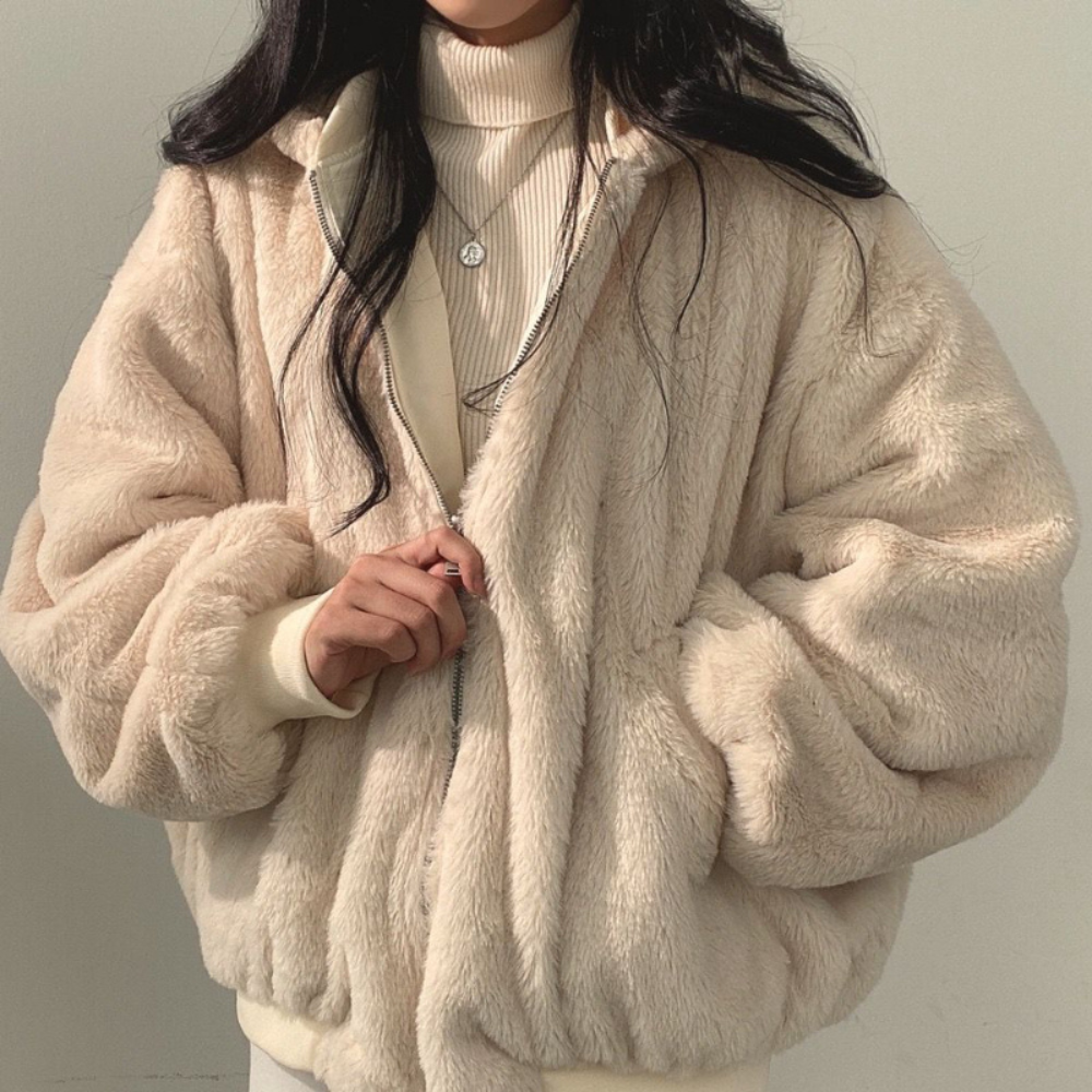 Valenzora Reversible hooded jacket for women