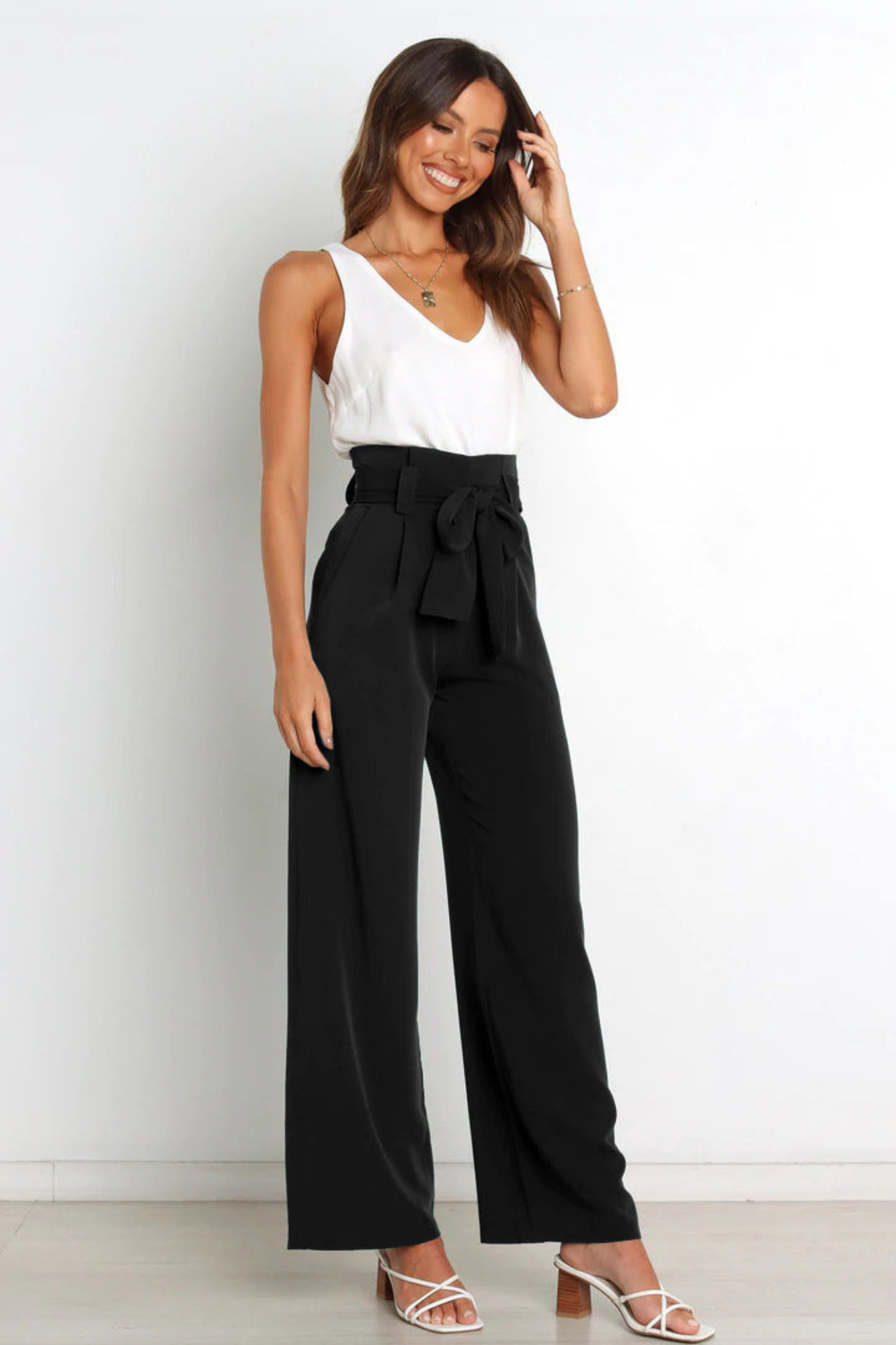 Valenzora | Lange Leinenhose für Damen