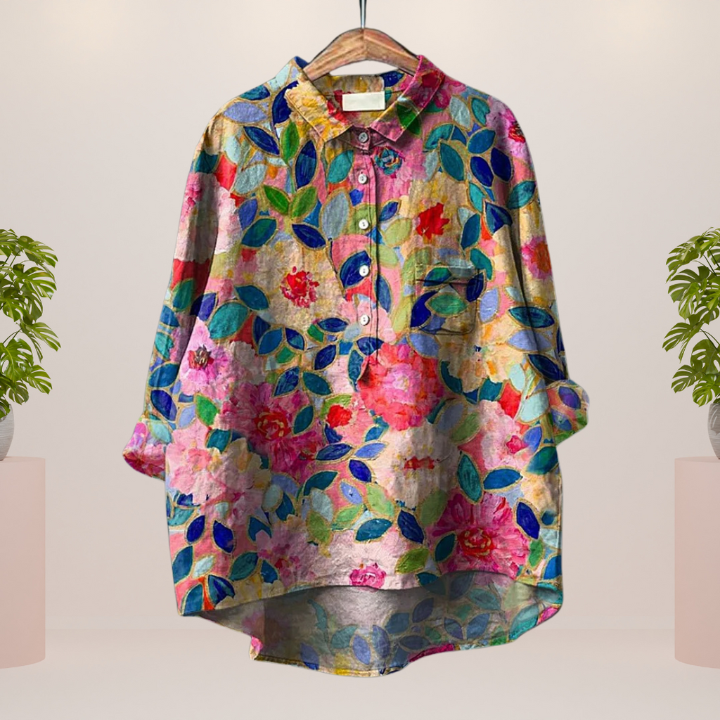 Valenzora | Exklusives Damenshirt mit Kunstdruck